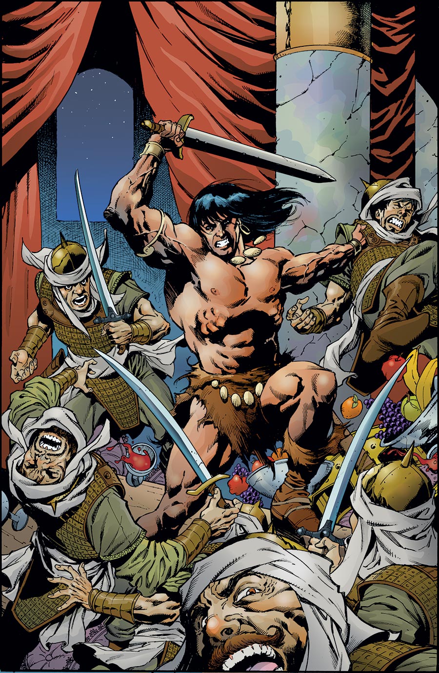 Conan The Barbarian Vol 5 #38 Cover F Variant Aaron Lopresti Virgin Card Stock Cover