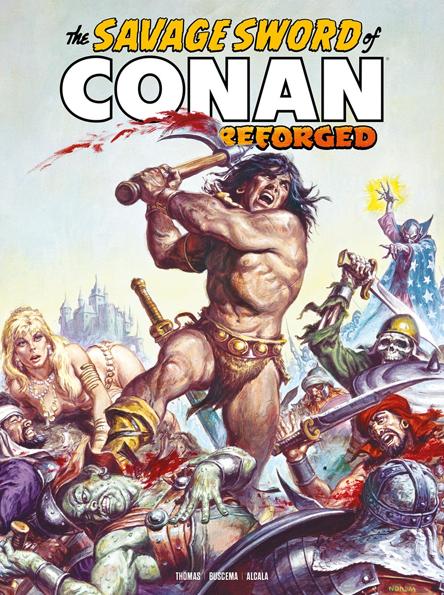 Savage Sword Of Conan Reforged Vol 2 TP Book Market Earl Norem Cover