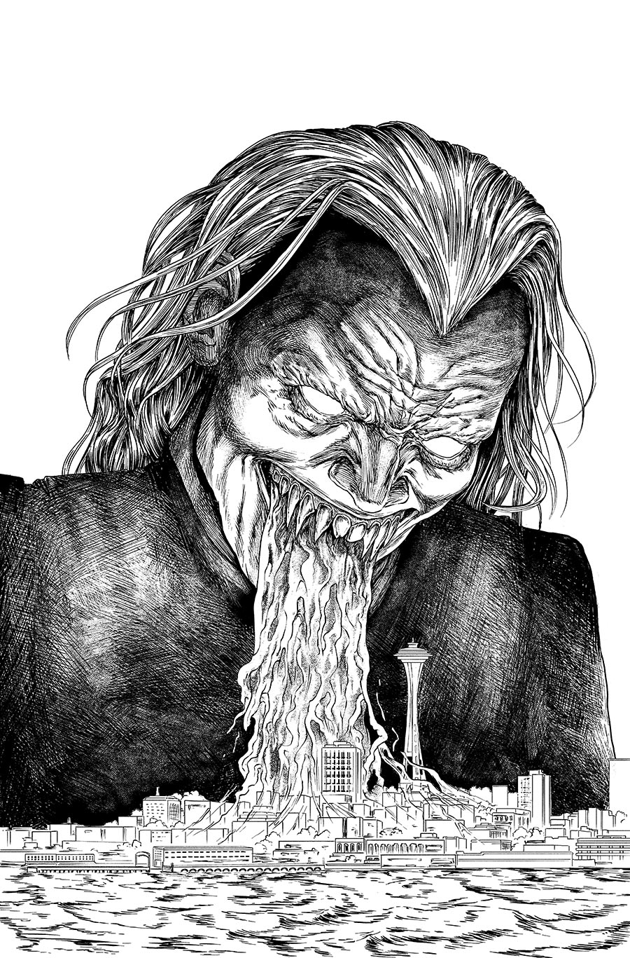 Vampire The Masquerade Wake In Hate #2 Cover F Variant Jenna Cha Inks Virgin Card Stock Cover