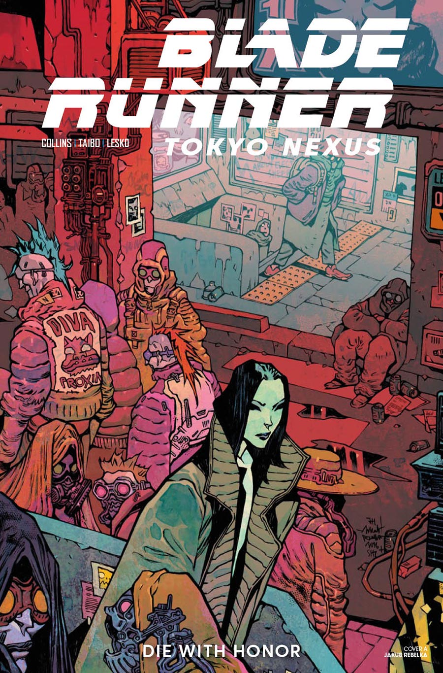 Blade Runner Tokyo Nexus Die With Honor #2 Cover A Regular Jakub Rebelka Cover