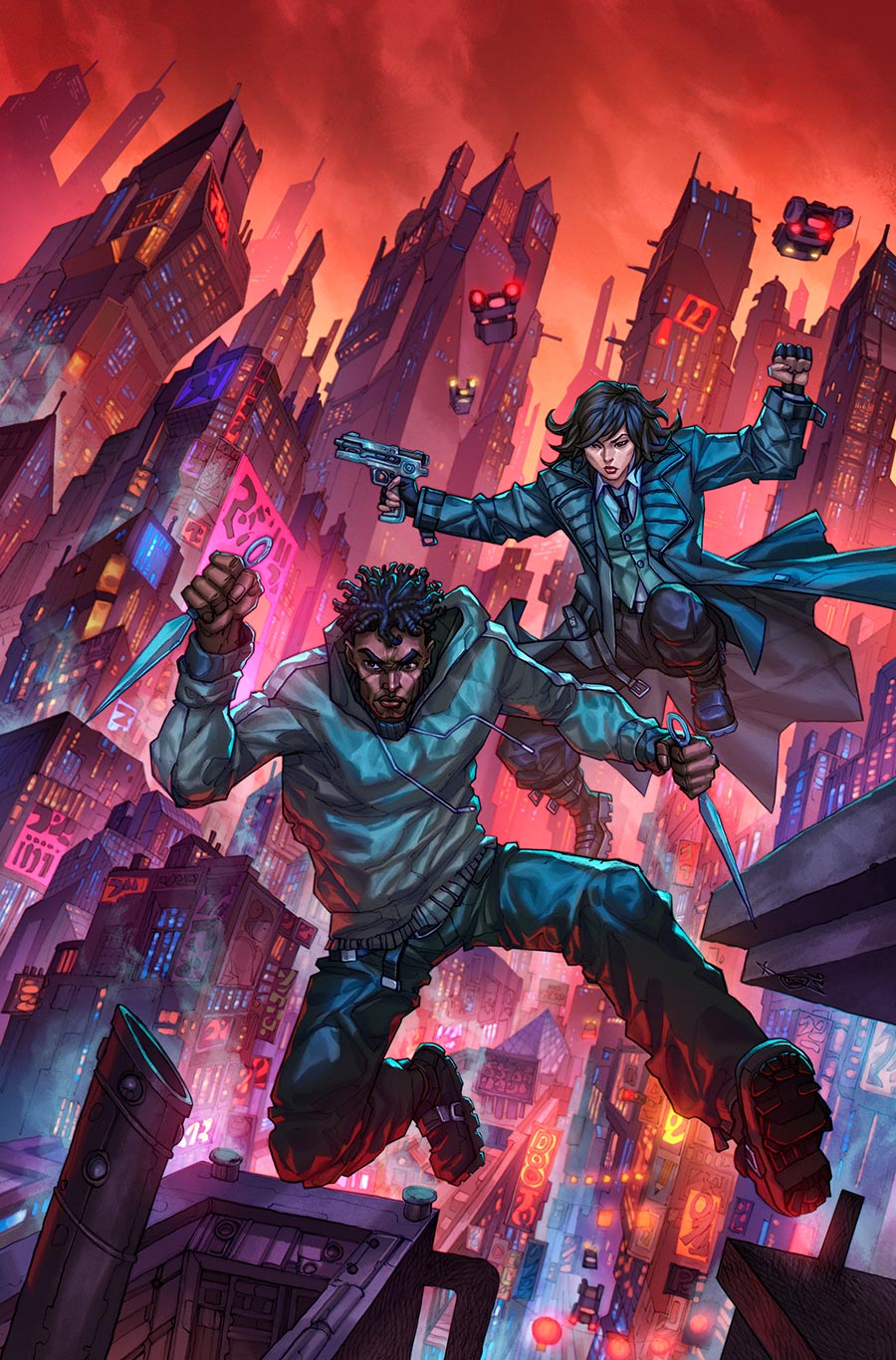 Blade Runner Tokyo Nexus Die With Honor #2 Cover E Variant Alan Quah Virgin Card Stock Cover