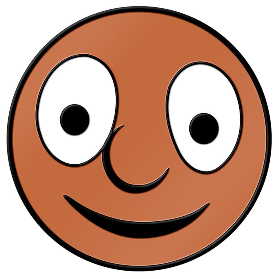 Aardman Enamel Pin - Morph Smile
