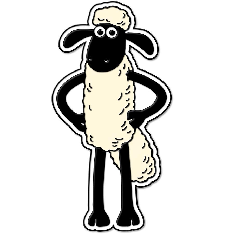 Aardman Enamel Pin - Shaun The Sheep
