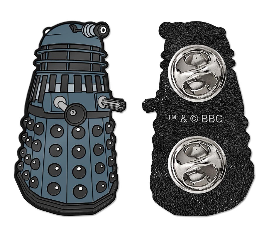 Doctor Who Enamel Pin - Dalek No 1980s