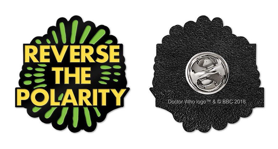 Doctor Who Enamel Pin - Reverse The Polarity