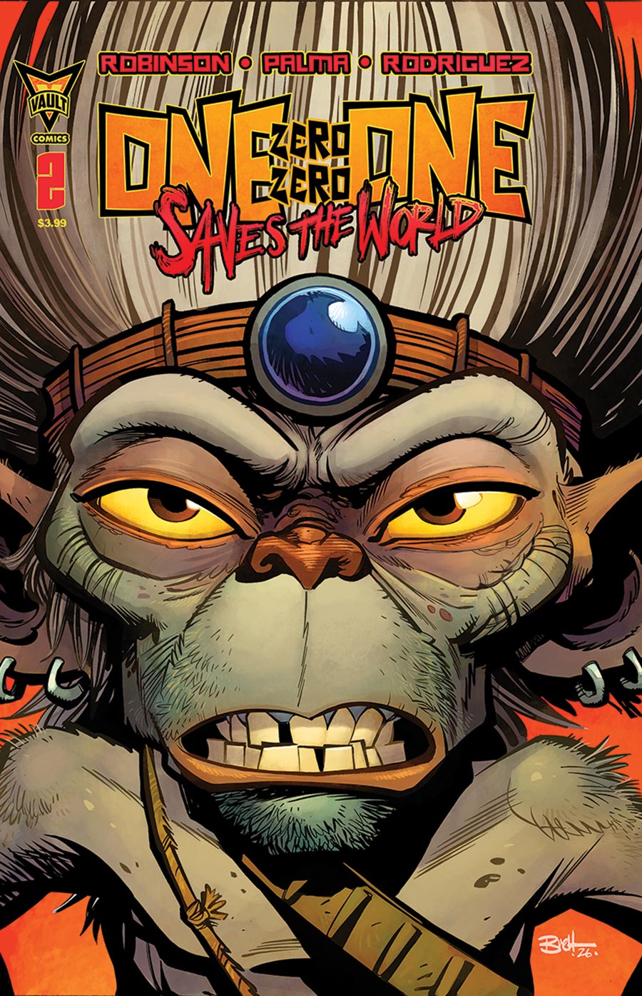 One Zero Zero One Saves The World #2 Cover A Regular Brett Parson Cover