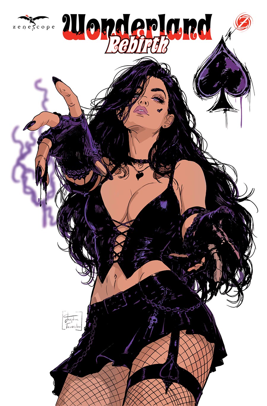 Grimm Fairy Tales Presents Wonderland Rebirth #1 (One Shot) Cover B Variant Josephine Tomarchio Cover