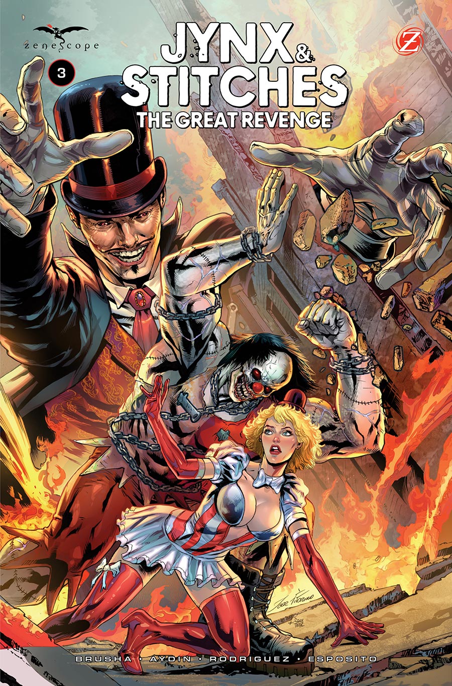 Jynx And Stitches The Great Revenge #3 Cover B Variant Igor Vitorino Cover