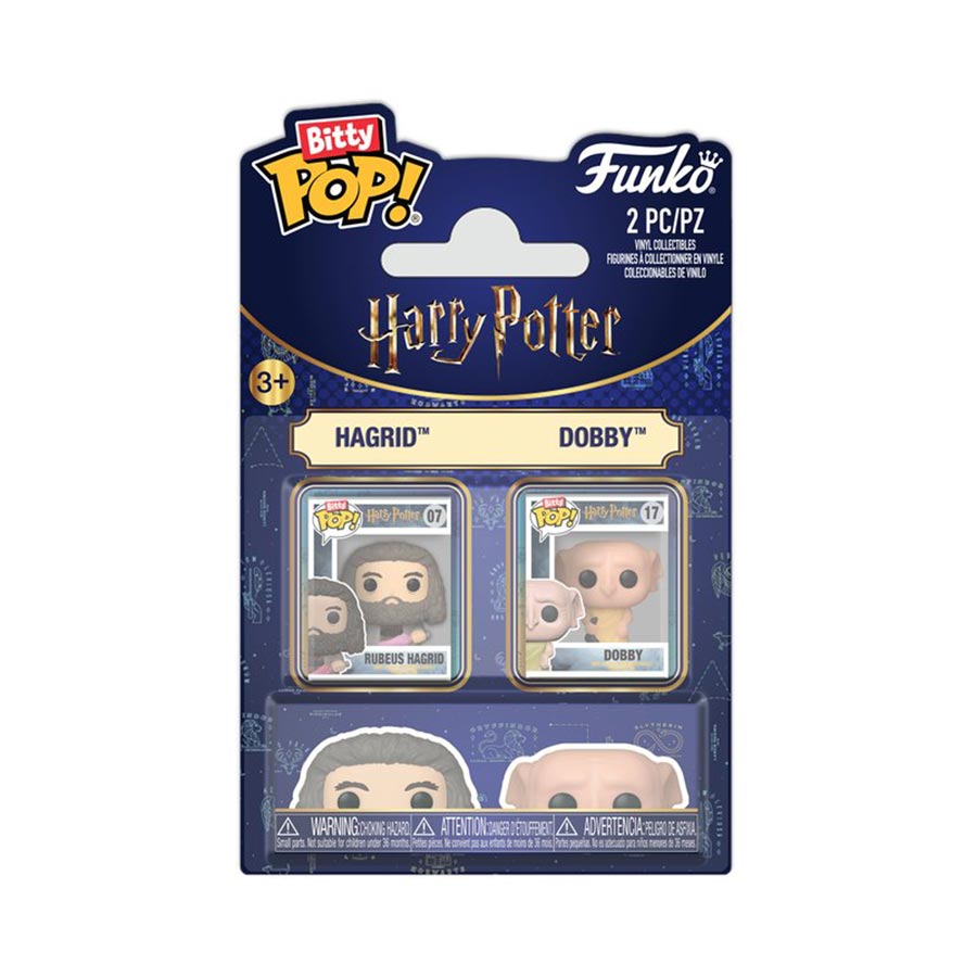 Bitty POP Harry Potter Hagrid & Dobby 2-Pack Vinyl Figure