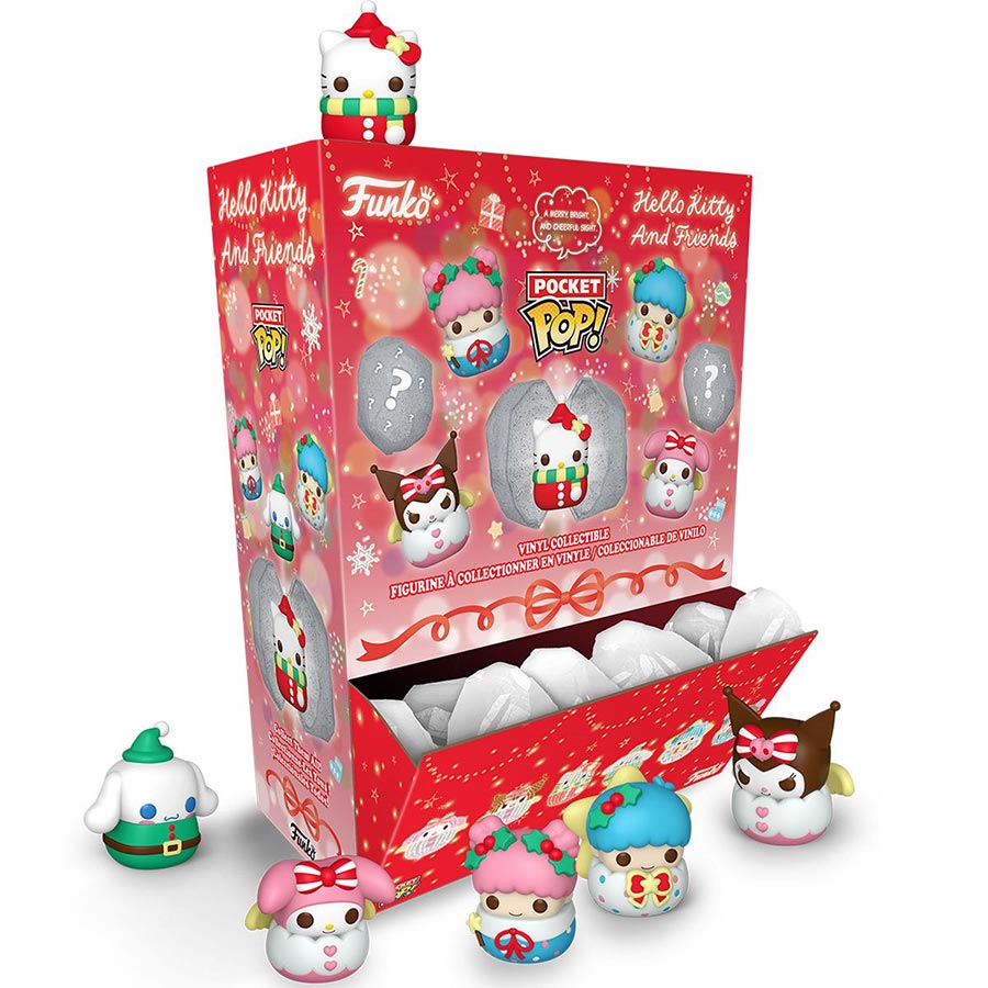 Pocket POP Mystery Snowballs Hello Kitty Vinyl Figure
