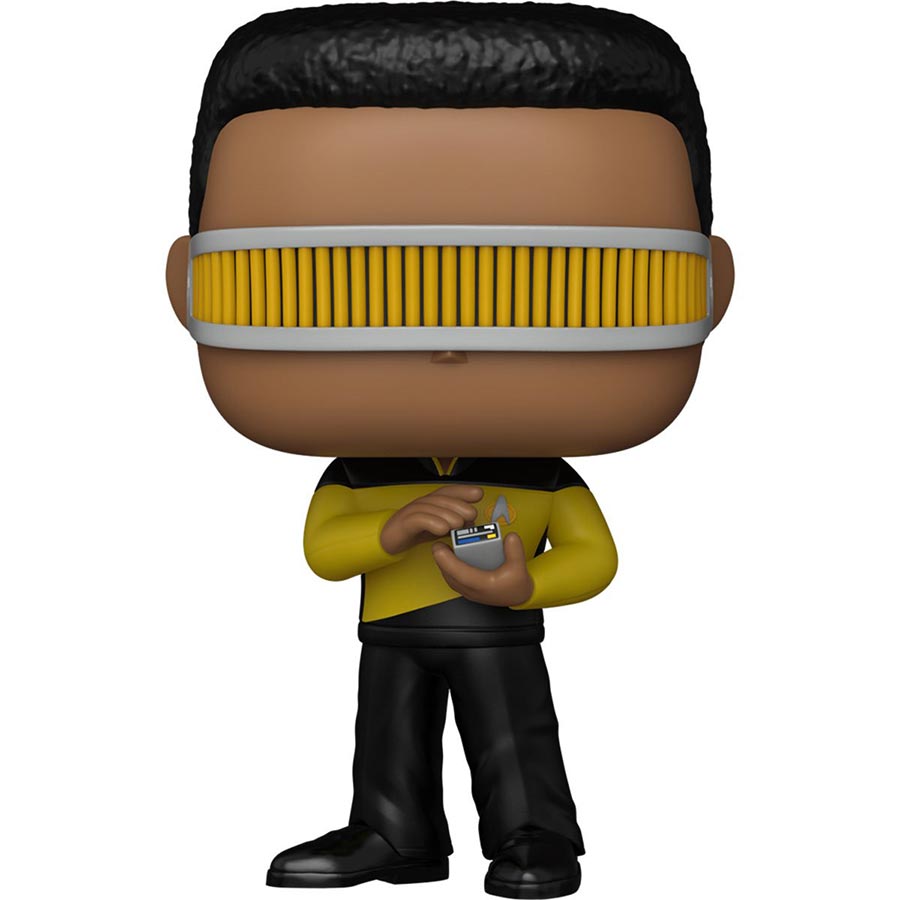 POP Television Star Trek Next Generation Geordi La Forge Vinyl Figure