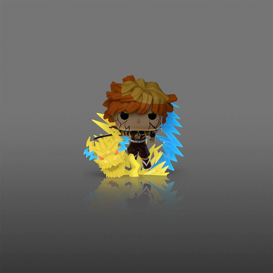 POP Premium Demon Slayer Kimetsu No Yaiba Zenitsu Chase Vinyl Figure