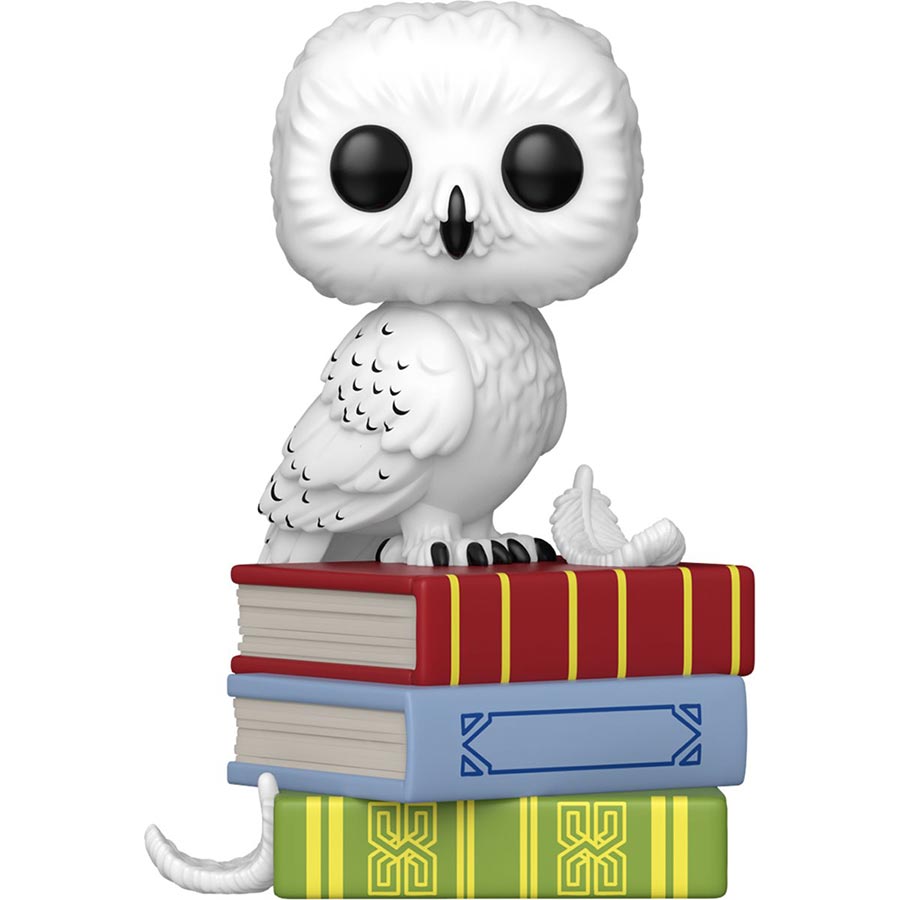 POP Movies Harry Potter Hedwig On Books Vinyl Figure