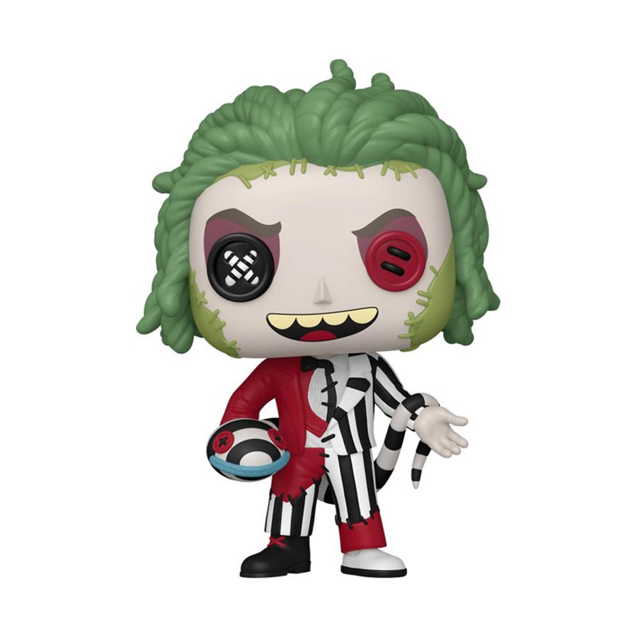 POP Movies Patchwork Beetlejuice Vinyl Figure