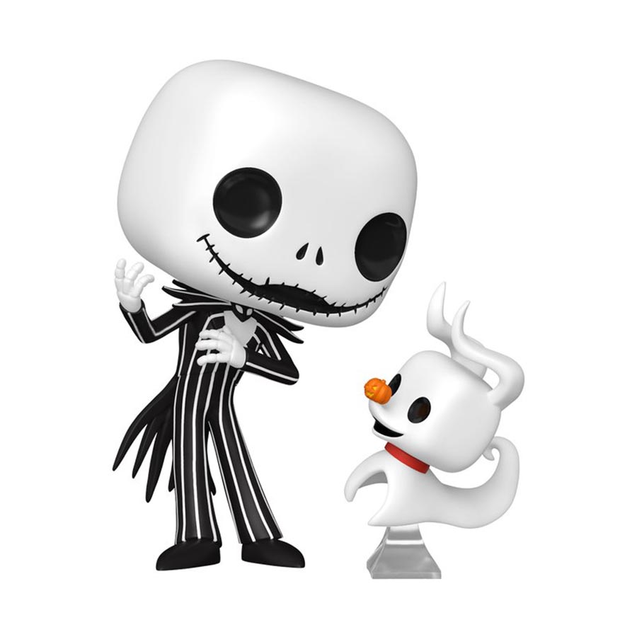 POP&Buddy Jack Skellington With Zero Vinyl Figure