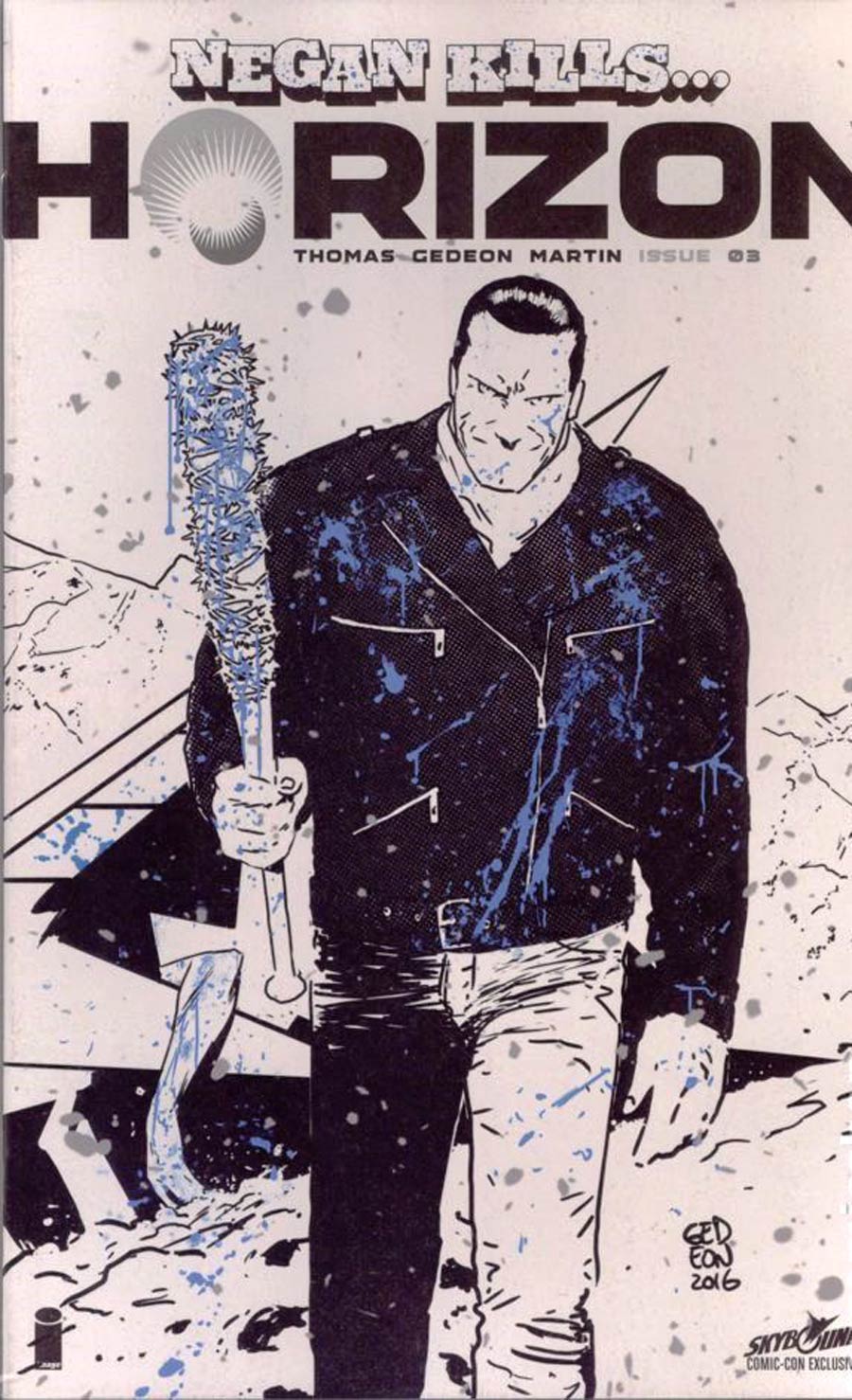 Horizon #3 Cover C Skybound Convention Exclusive Sketch Variant Cover