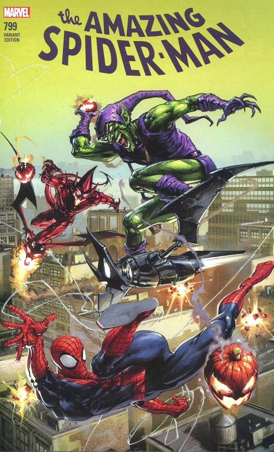 Amazing Spider-Man Vol 4 #799 Cover I Clayton Crain Variant Cover