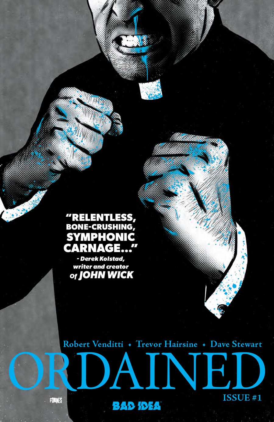 Ordained #1 Cover P 7th Ptg A Jorge Fornes Cover