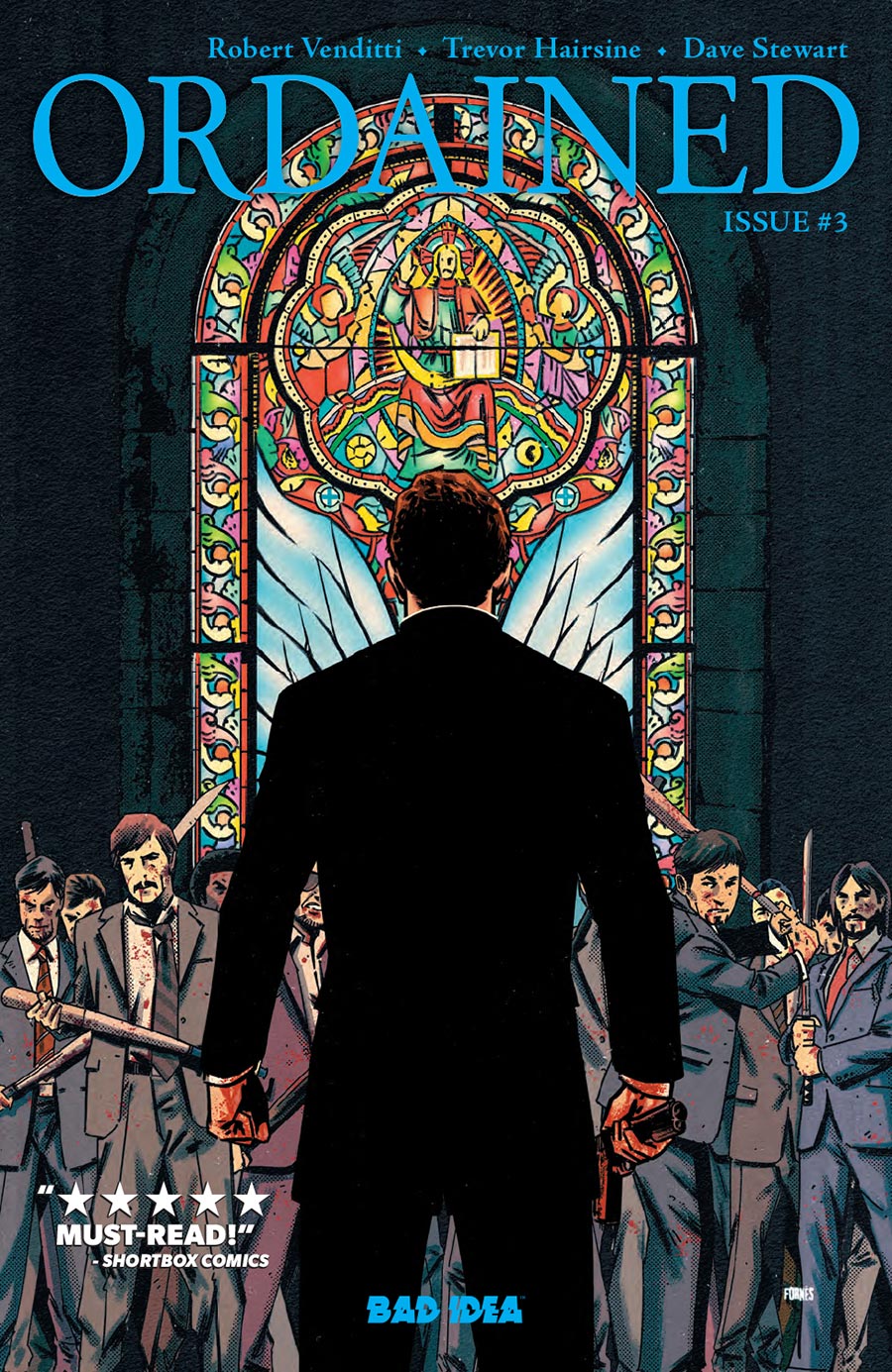 Ordained #3 Cover F 2nd Ptg A Jorge Fornes Cover