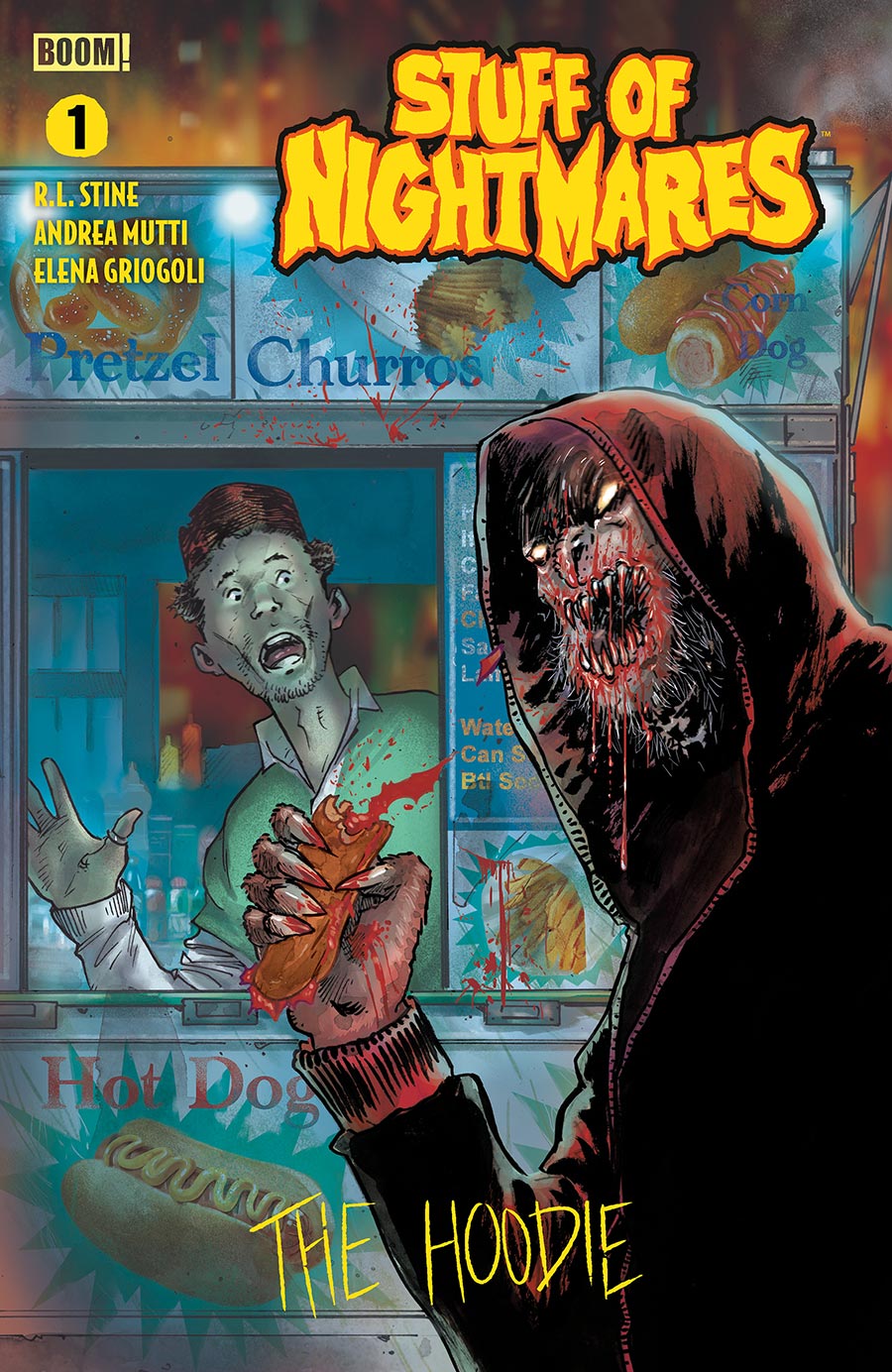 Stuff Of Nightmares The Hoodie #1 (One Shot) Cover B Variant Andrea Mutti Cover