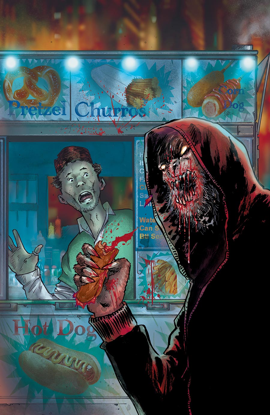 Stuff Of Nightmares The Hoodie #1 (One Shot) Cover E Variant Andrea Mutti Virgin Glow-In-The-Dark Cover