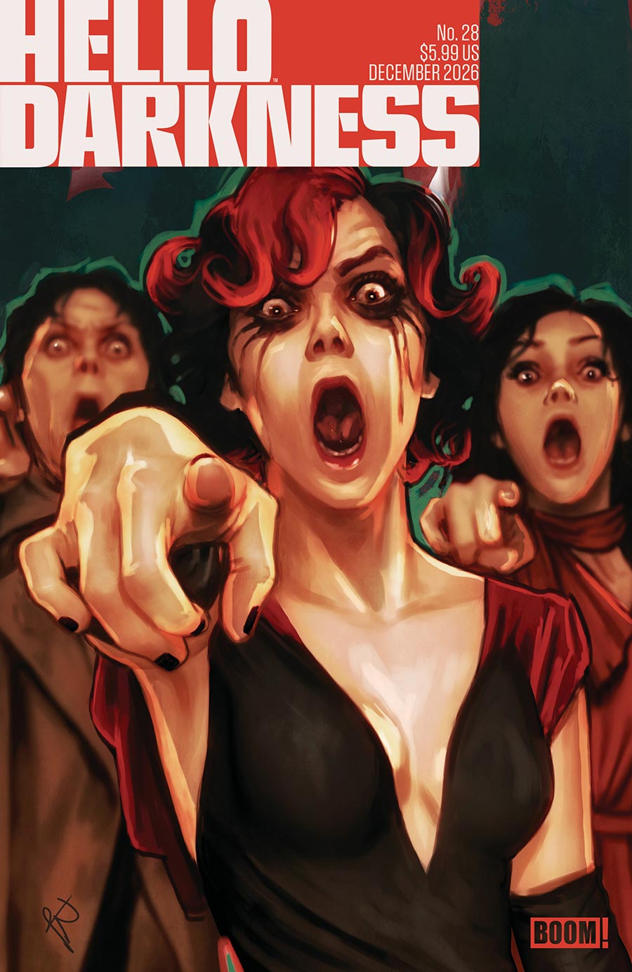 Hello Darkness #28 Cover A Regular Rebeca Puebla Cover
