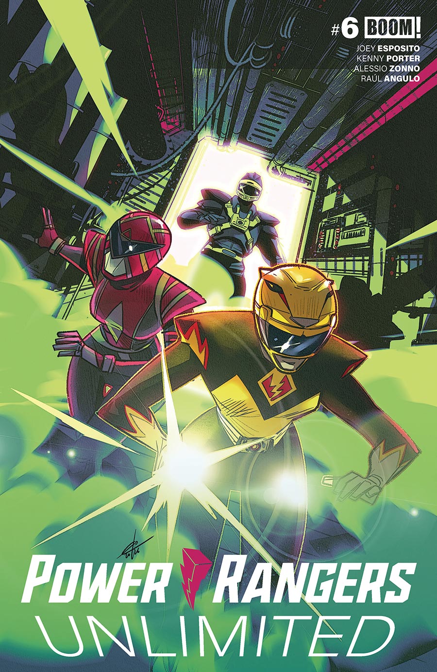 Power Rangers Unlimited #6 Cover B Variant Eleonora Carlini Cover