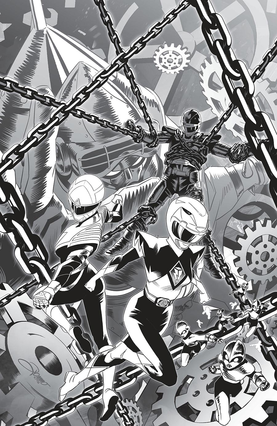 Power Rangers Unlimited #6 Cover J Variant Alessio Zonno Unlimited Virgin Cover