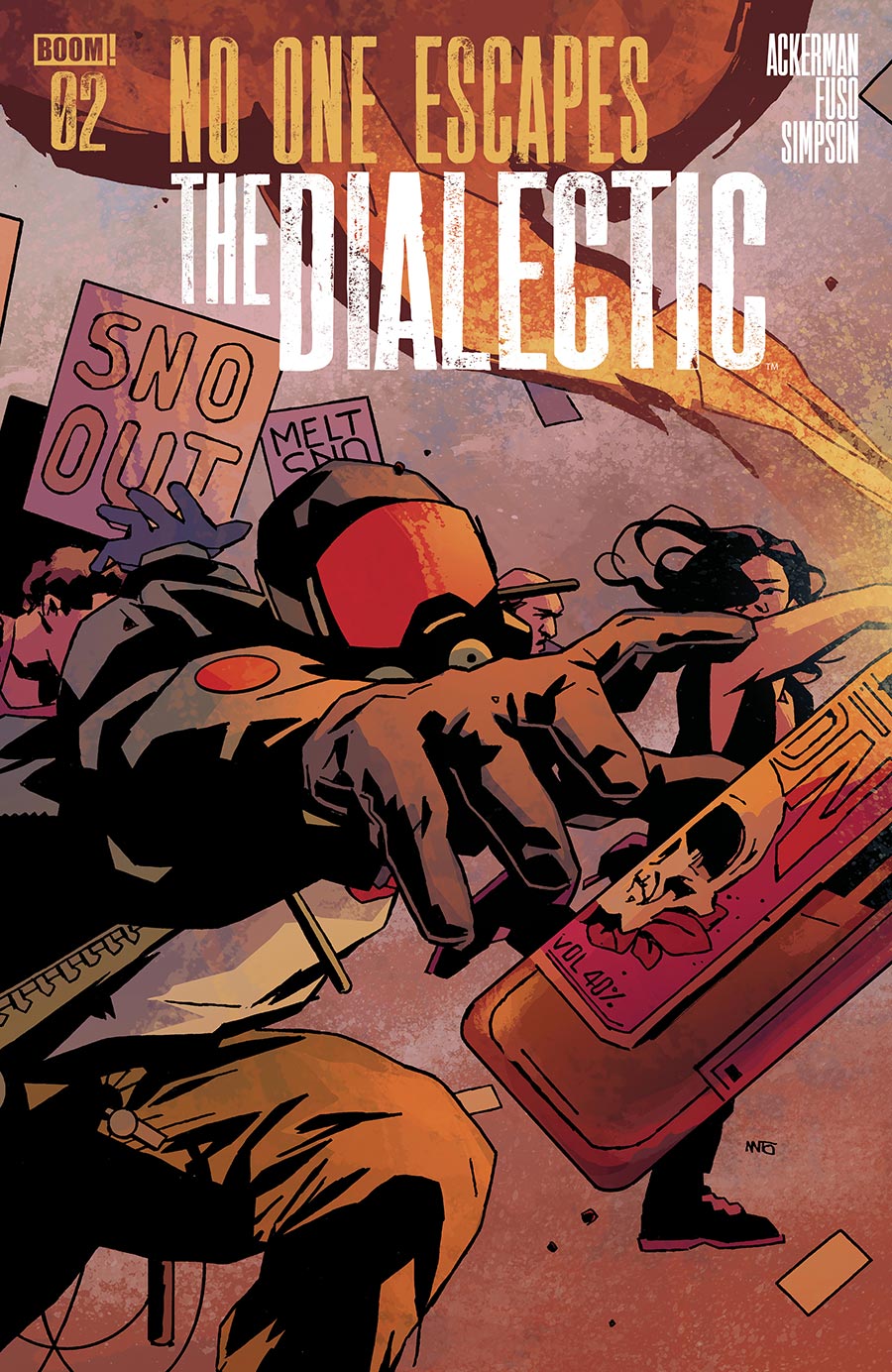 No One Escapes The Dialectic #2 Cover A Regular Antonio Fuso Cover