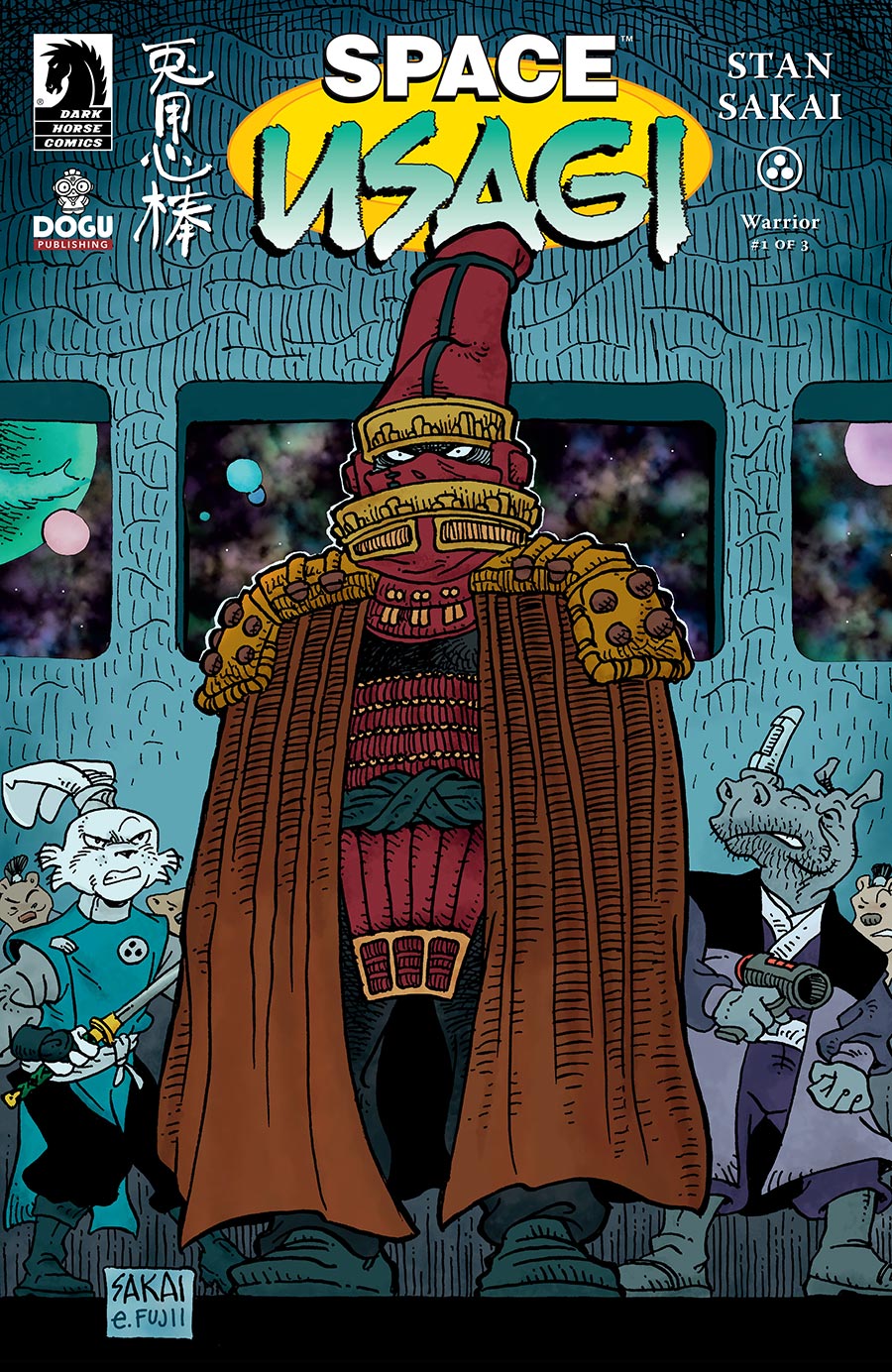 Space Usagi Warrior #1 Cover B Variant Stan Sakai Cover