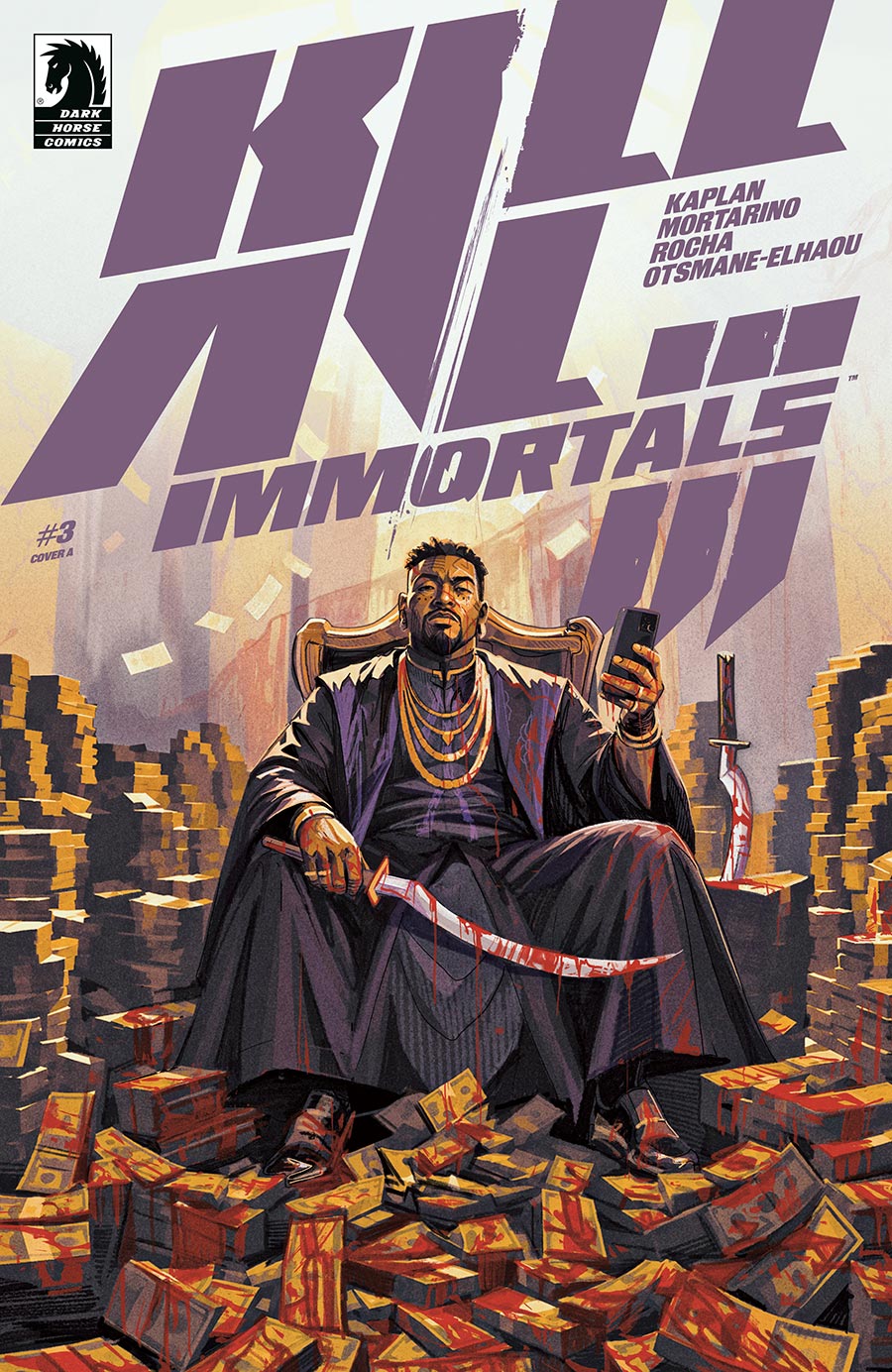 Kill All Immortals III #3 Cover A Regular Oliver Barrett Cover