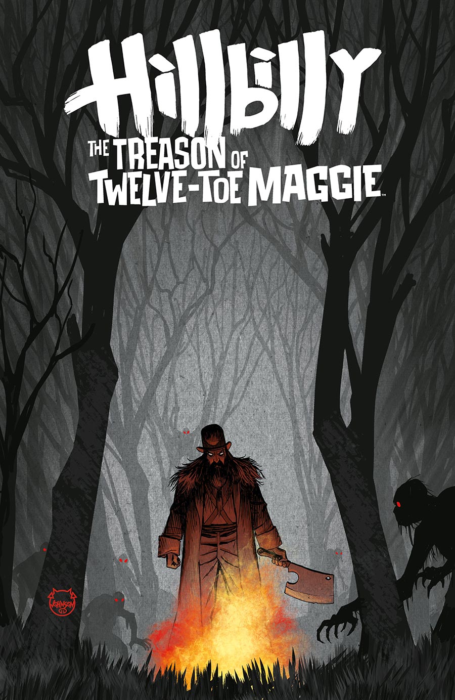 Hillbilly The Treason Of Twelve-Toe Maggie #3 Cover B Variant Dave Johnson Cover