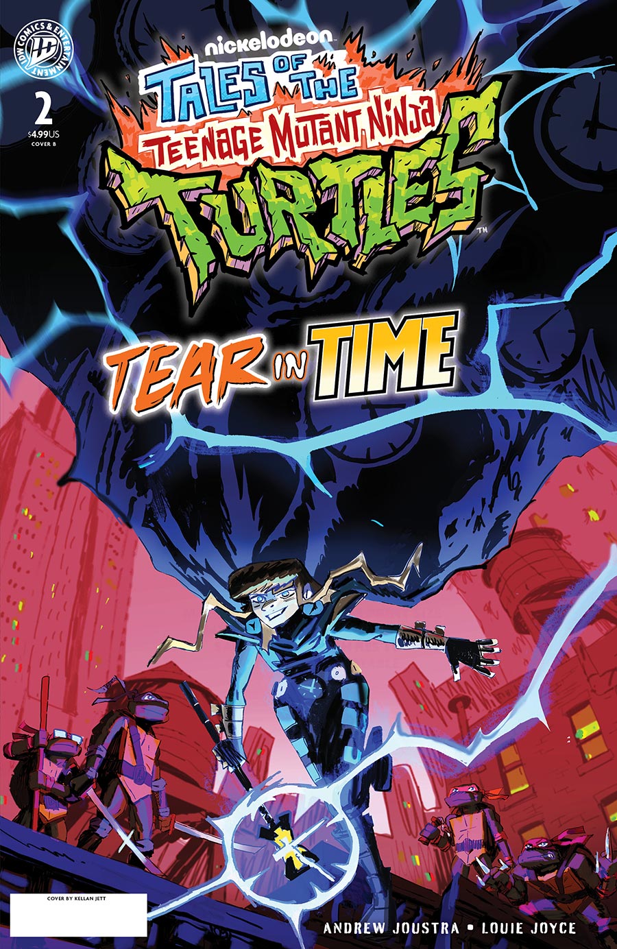 Tales Of The Teenage Mutant Ninja Turtles Tear In Time #2 Cover B Variant Kellan Jett Cover