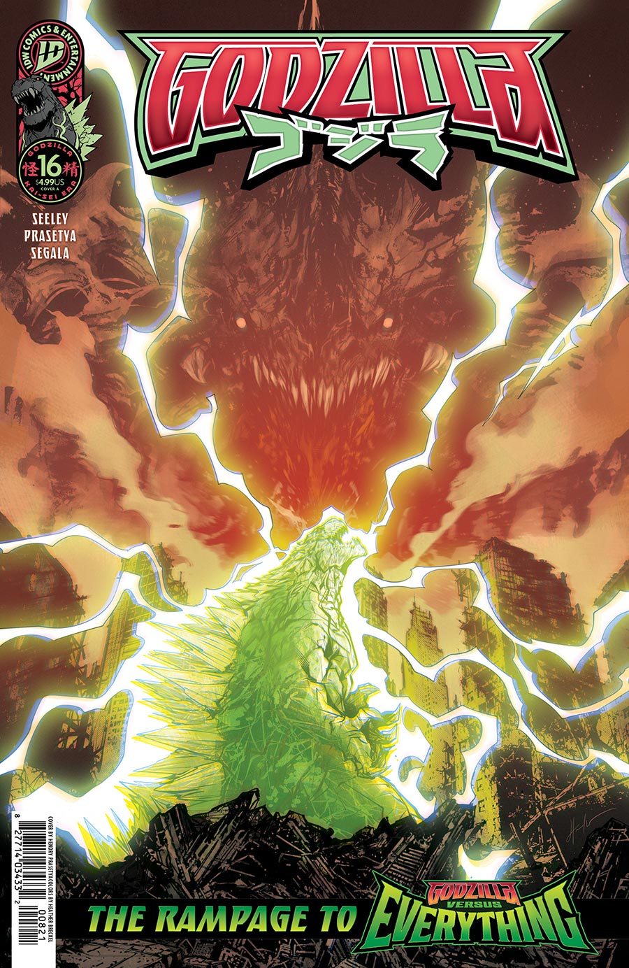 Godzilla (Kai-Sei Era) #16 Cover A Regular Hendry Prasetya Cover
