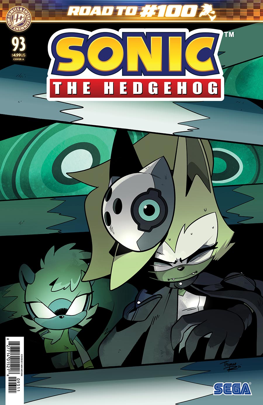Sonic The Hedgehog Vol 3 #93 Cover A Regular Thomas Rothlisberger Cover