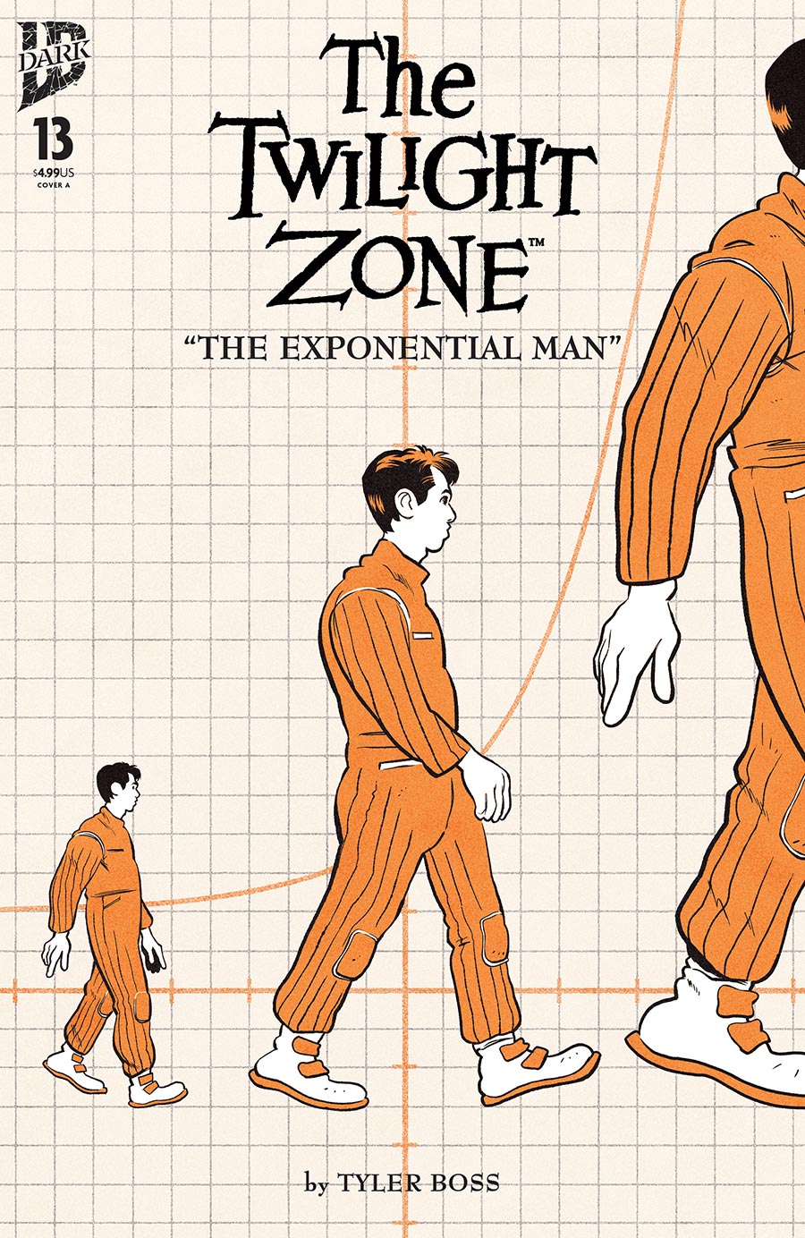Twilight Zone Vol 6 #13 The Exponential Man Cover A Regular Tyler Boss Cover