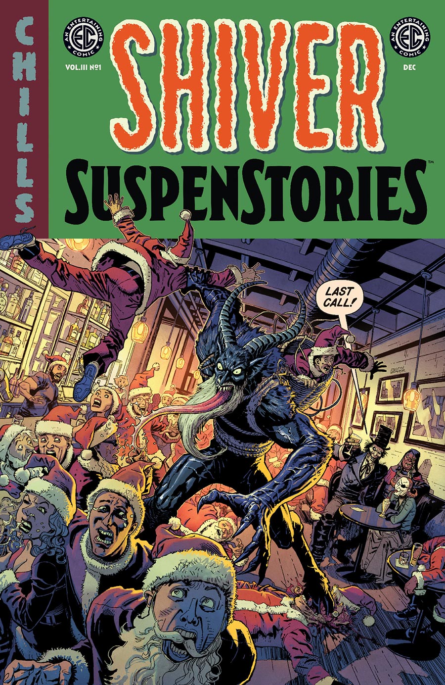 Shiver Suspenstories 3 #1 (One Shot) Cover A Regular Dustin Weaver Cover (EC Comics)