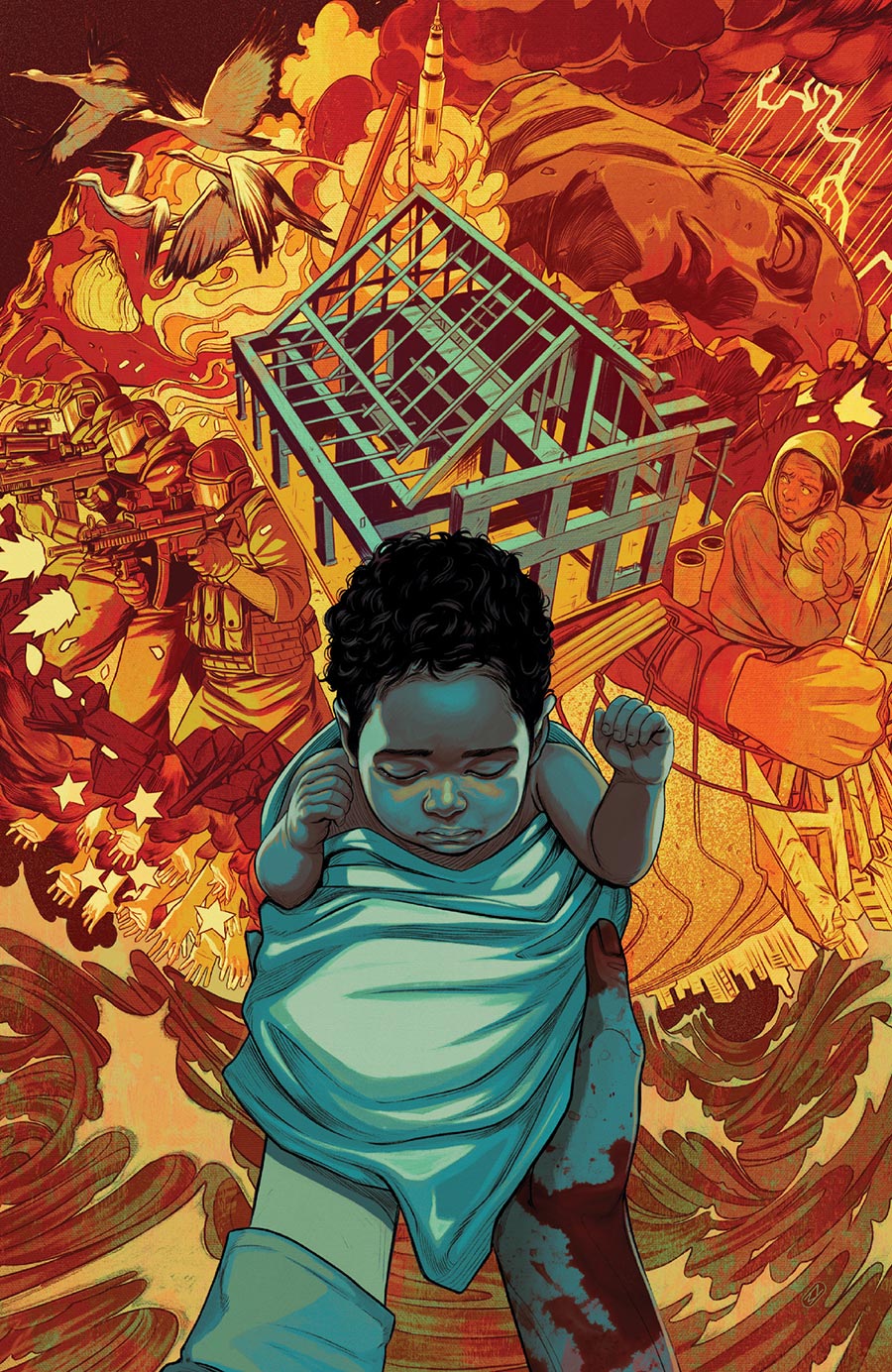 Forever Home #4 Cover C Variant Nimit Malavia Cover