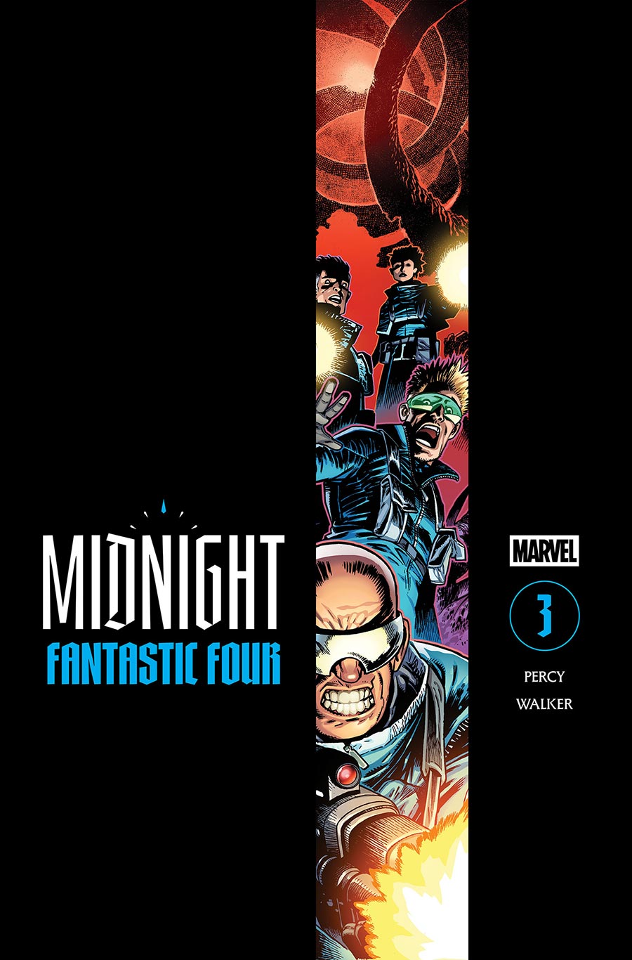 Midnight Fantastic Four #3 Cover A Regular Kev Walker Cover