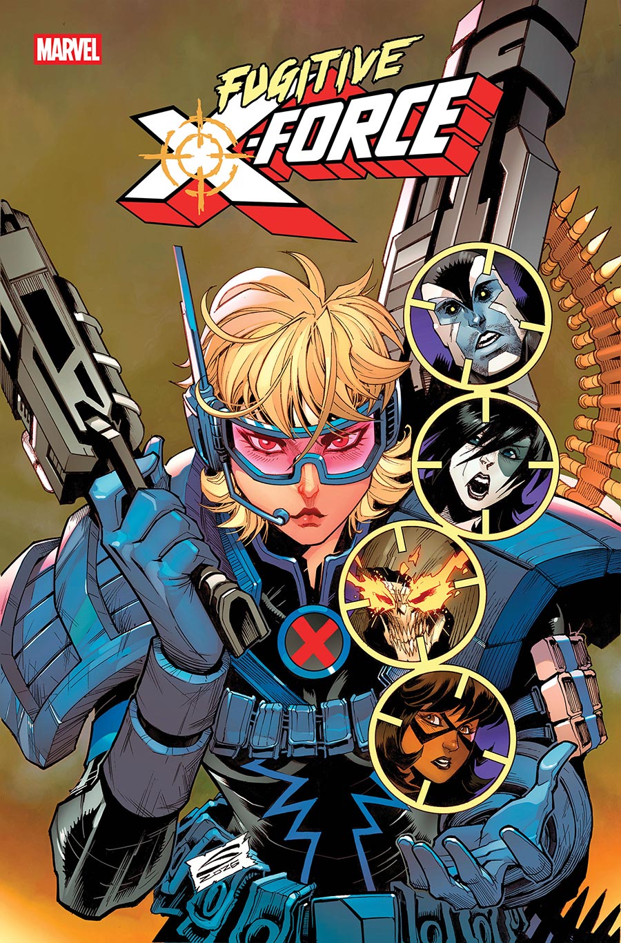 Fugitive X-Force #1 Cover D Variant Gerardo Sandoval Cover