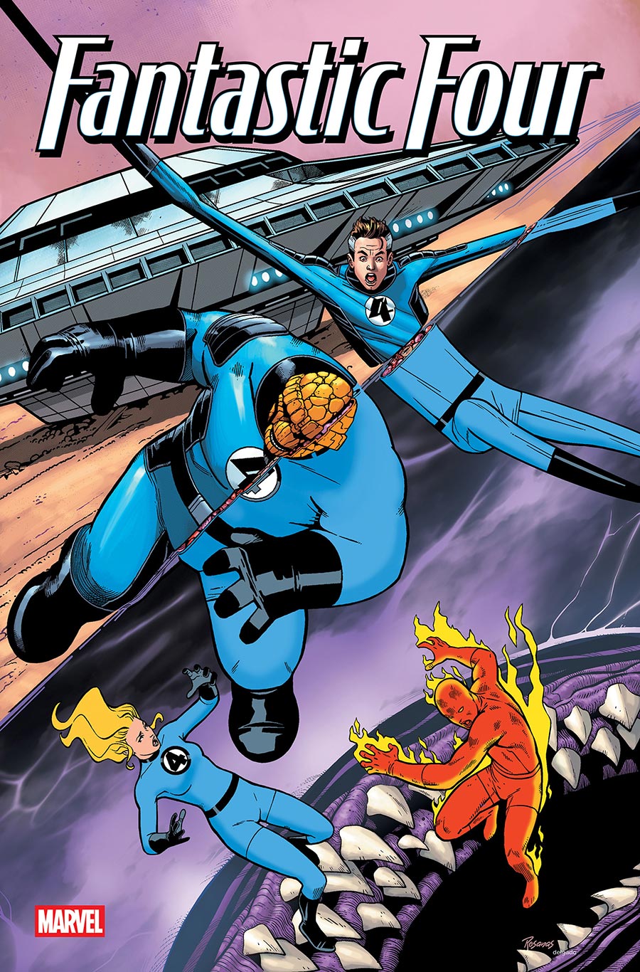 Fantastic Four Vol 8 #20 Cover C Variant Ramon Rosanas Cover