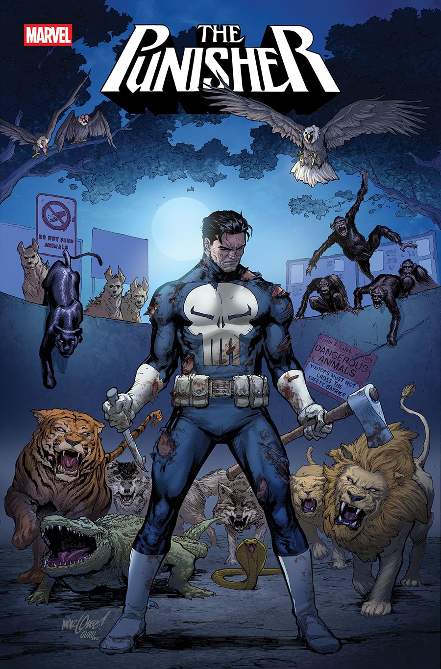 Punisher Vol 14 #11 Cover A Regular David Marquez Cover