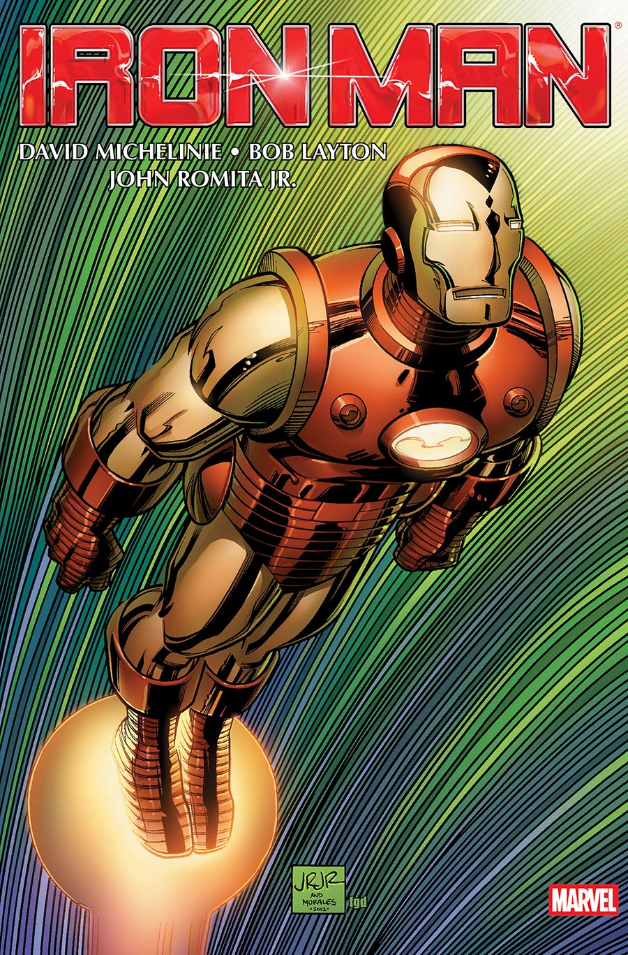 Iron Man By David Michelinie Bob Layton & John Romita Jr Omnibus Vol 1 HC Book Market John Romita Jr Cover New Printing