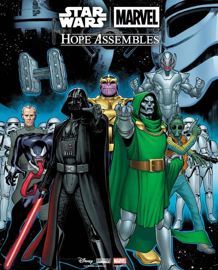 Star Wars Marvel Hope Assembles #1 Cover A Regular David Marquez 5-Part Connecting Cover