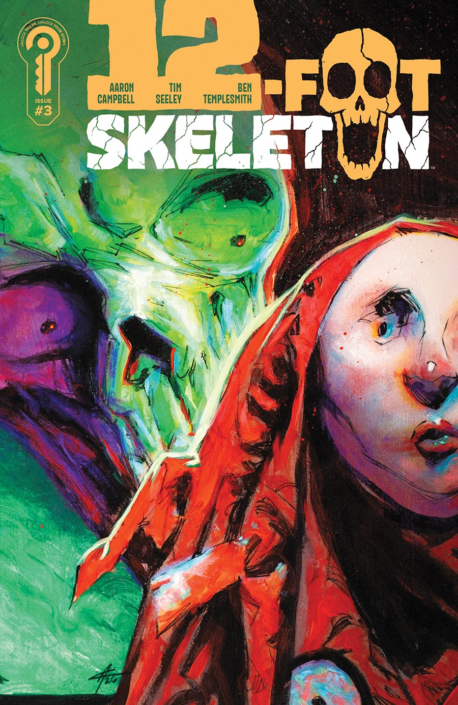 12-Foot Skeleton #3 Cover B Variant Aaron Campbell Cover