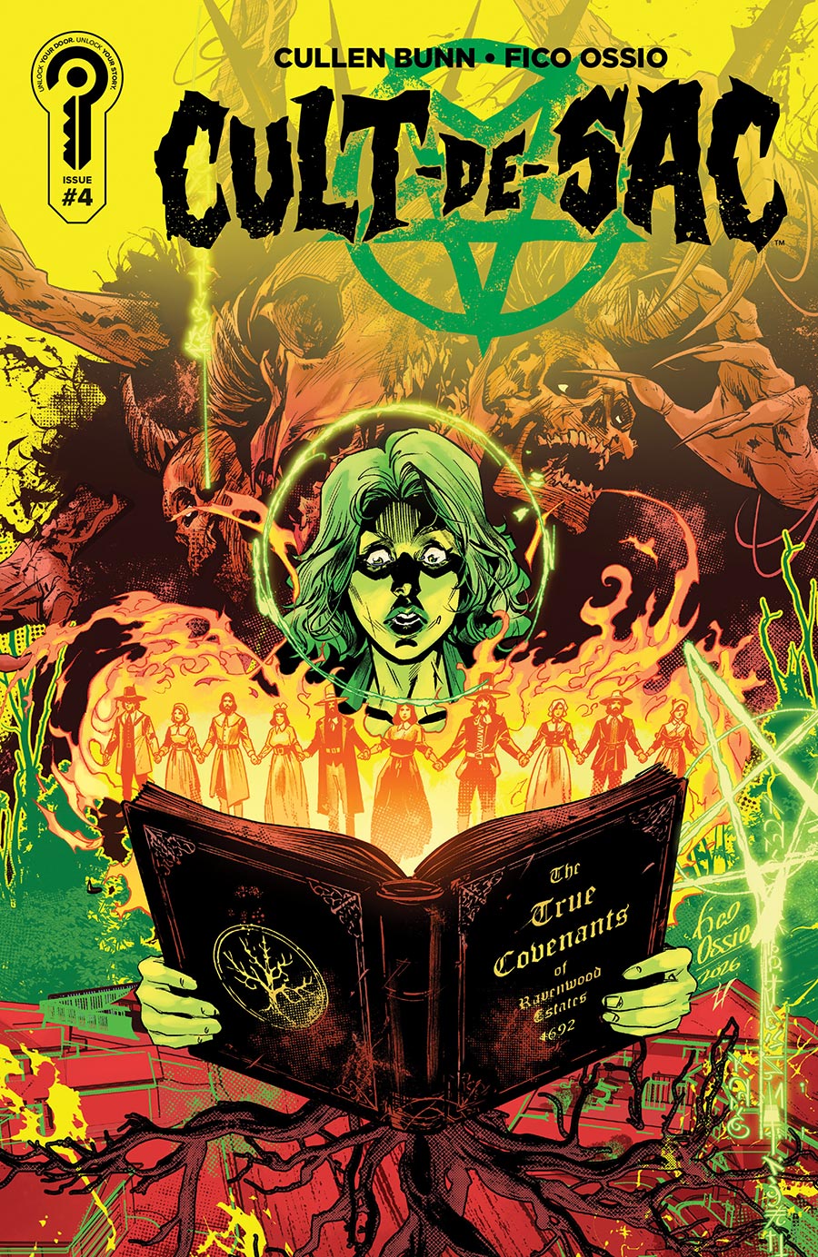 Cult-De-Sac #4 Cover A Regular Fico Ossio Cover