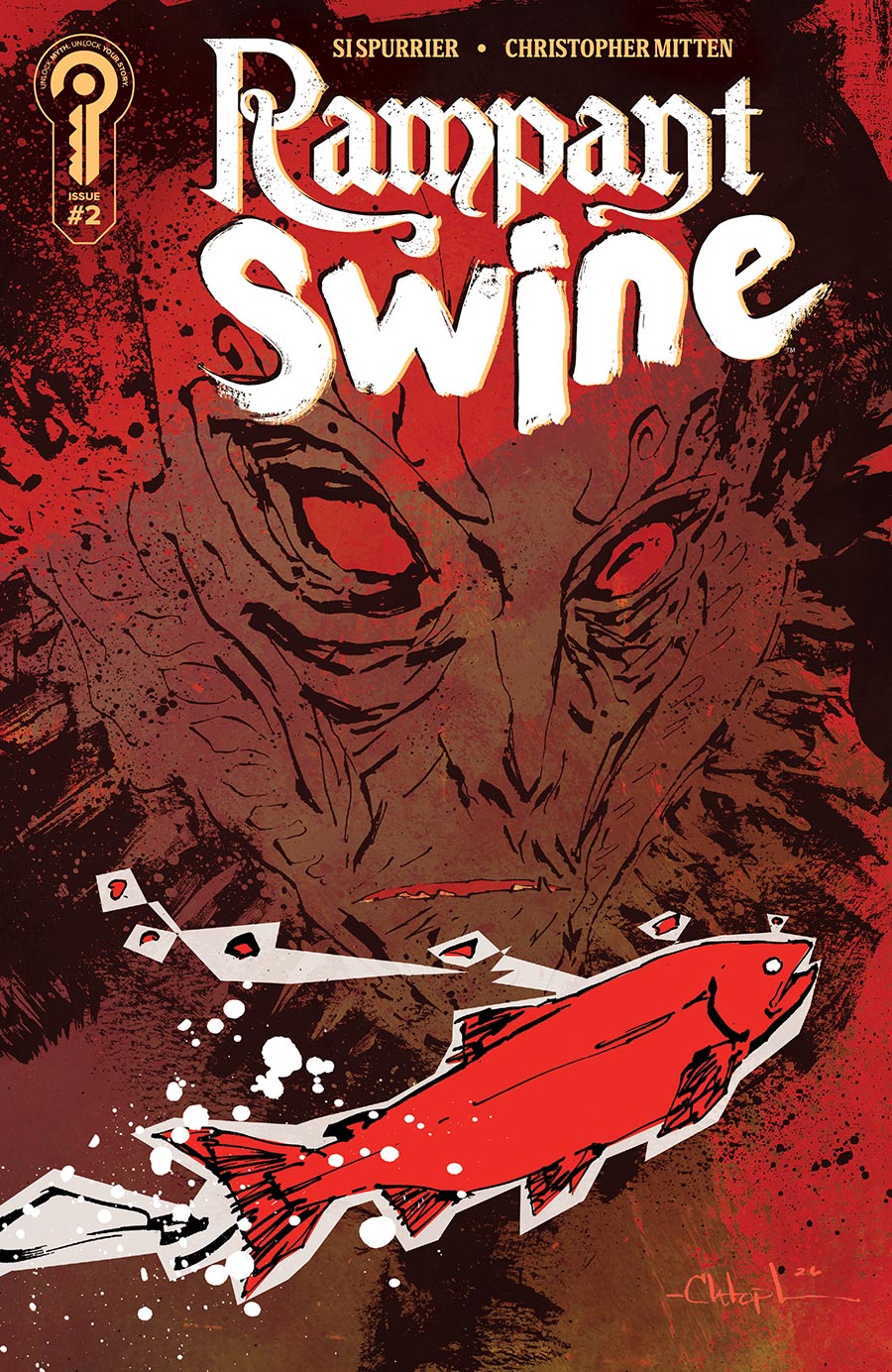Rampant Swine #2 Cover A Regular Chris Mitten Cover