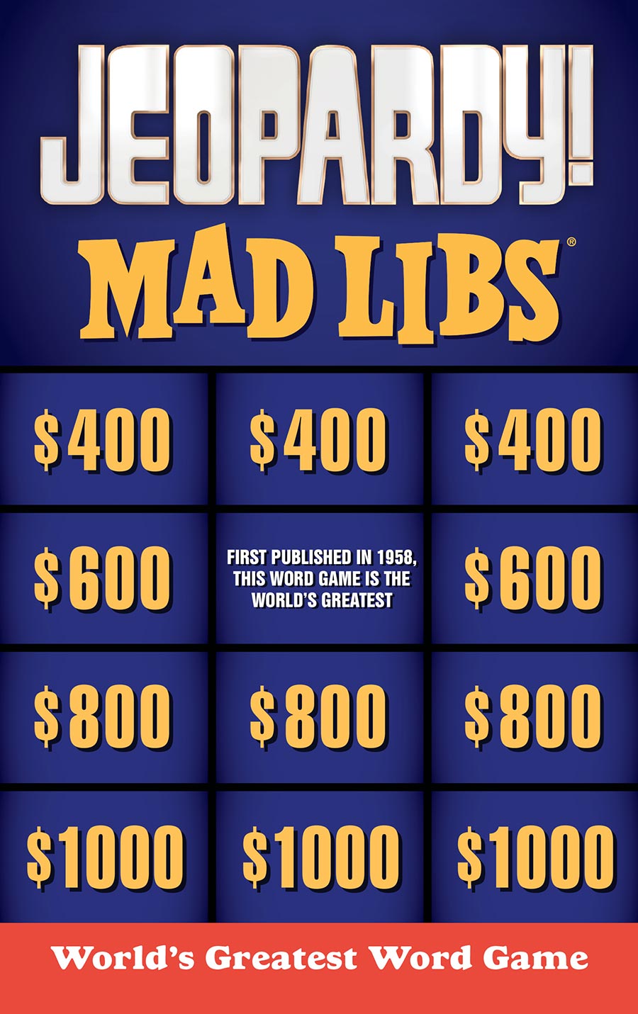 Jeopardy Mad Libs Worlds Greatest Word Game TP