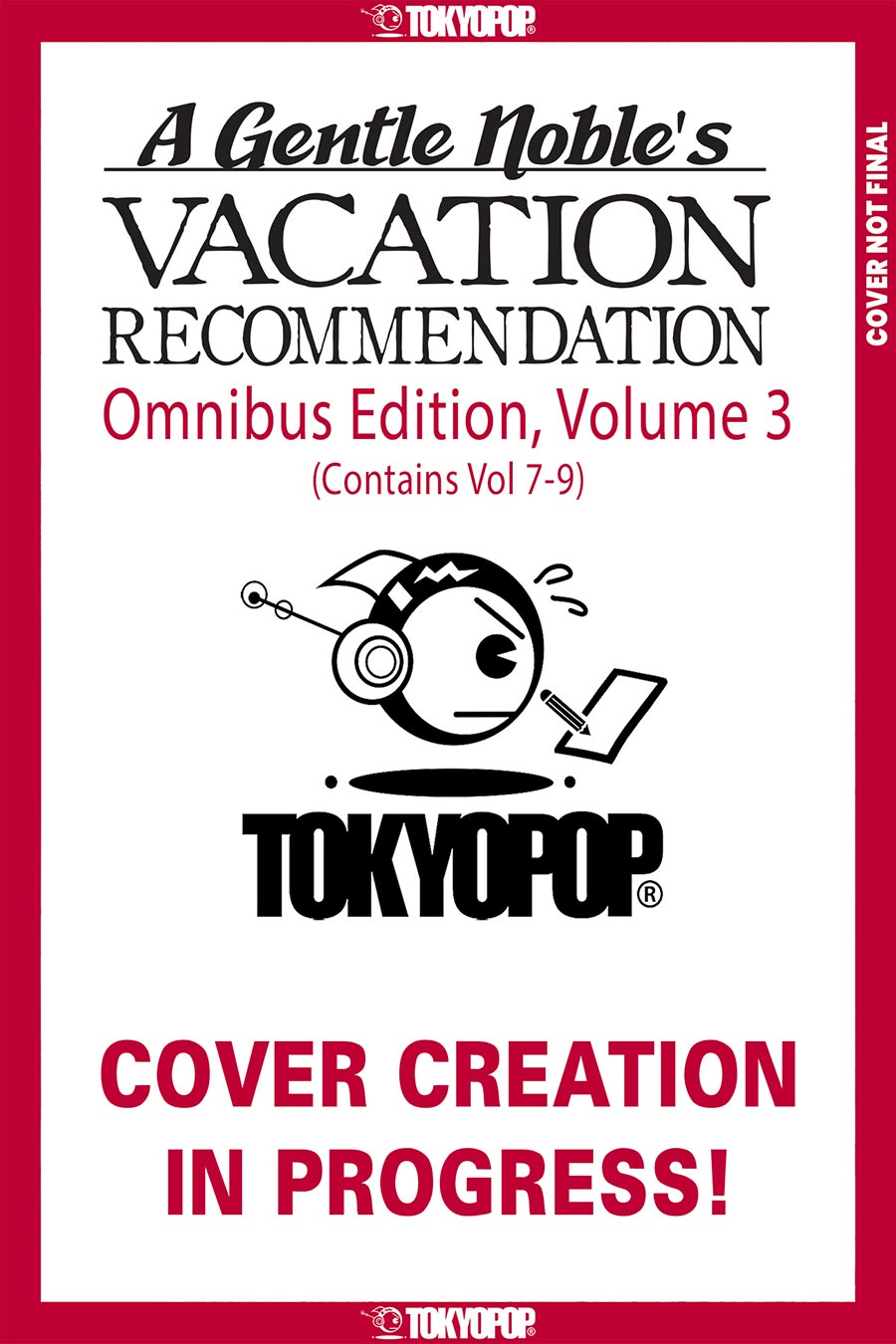 Gentle Nobles Vacation Recommendation Omnibus Vol 7-9 GN
