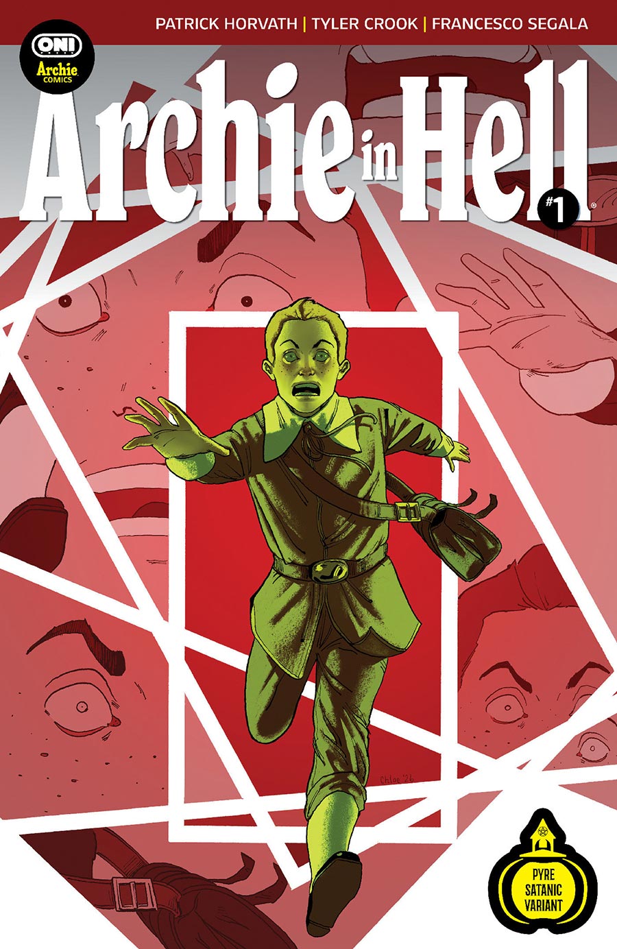 Archie In Hell #1 Cover M Variant Chloe Brailsford Pyre Satanic Cover